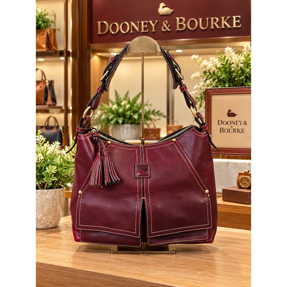 DB123 Dooney & Bourke Florentine Kingston hobo